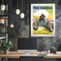Pneu Goodrich Advertisement Poster