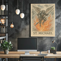 St. Michael The Archangel Poster