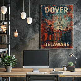 Dover, Delaware Heritage Poster