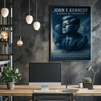 John F. Kennedy A Legacy Of Leadership Poster
