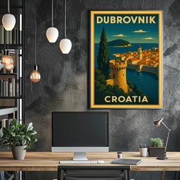 Discover Dubrovnik Poster