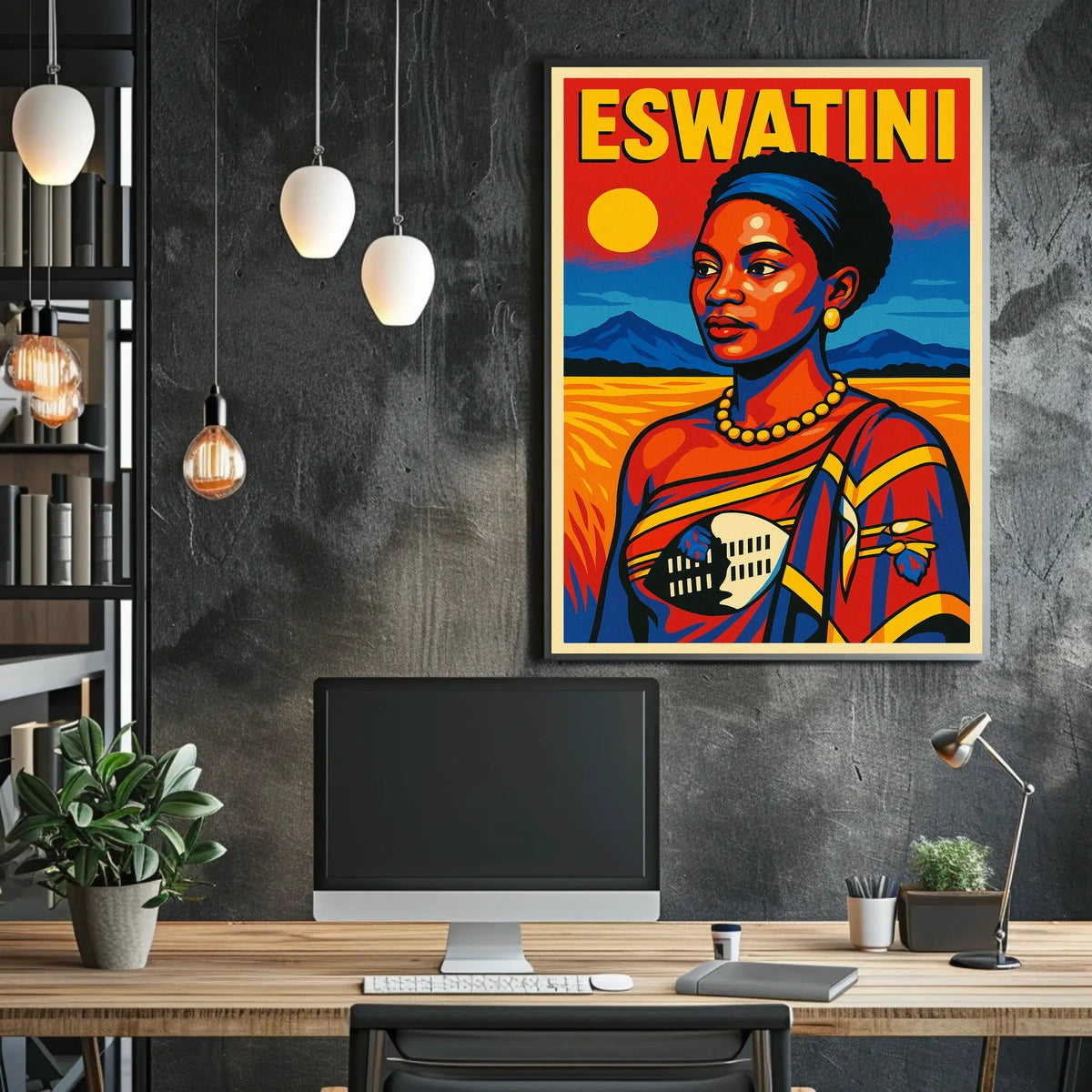 Eswatini Heritage Poster