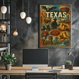 Celebrating Texas Poster