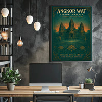 Angkor Wat Eternal Majesty Poster