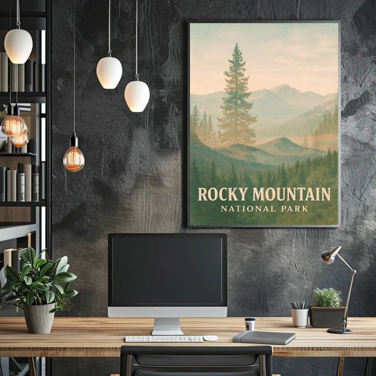Rocky Mountain National Park Poster