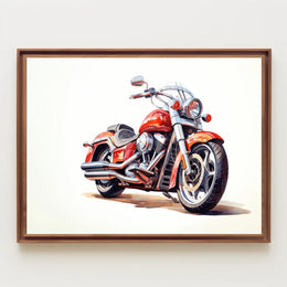 Crimson Cruiser Poster