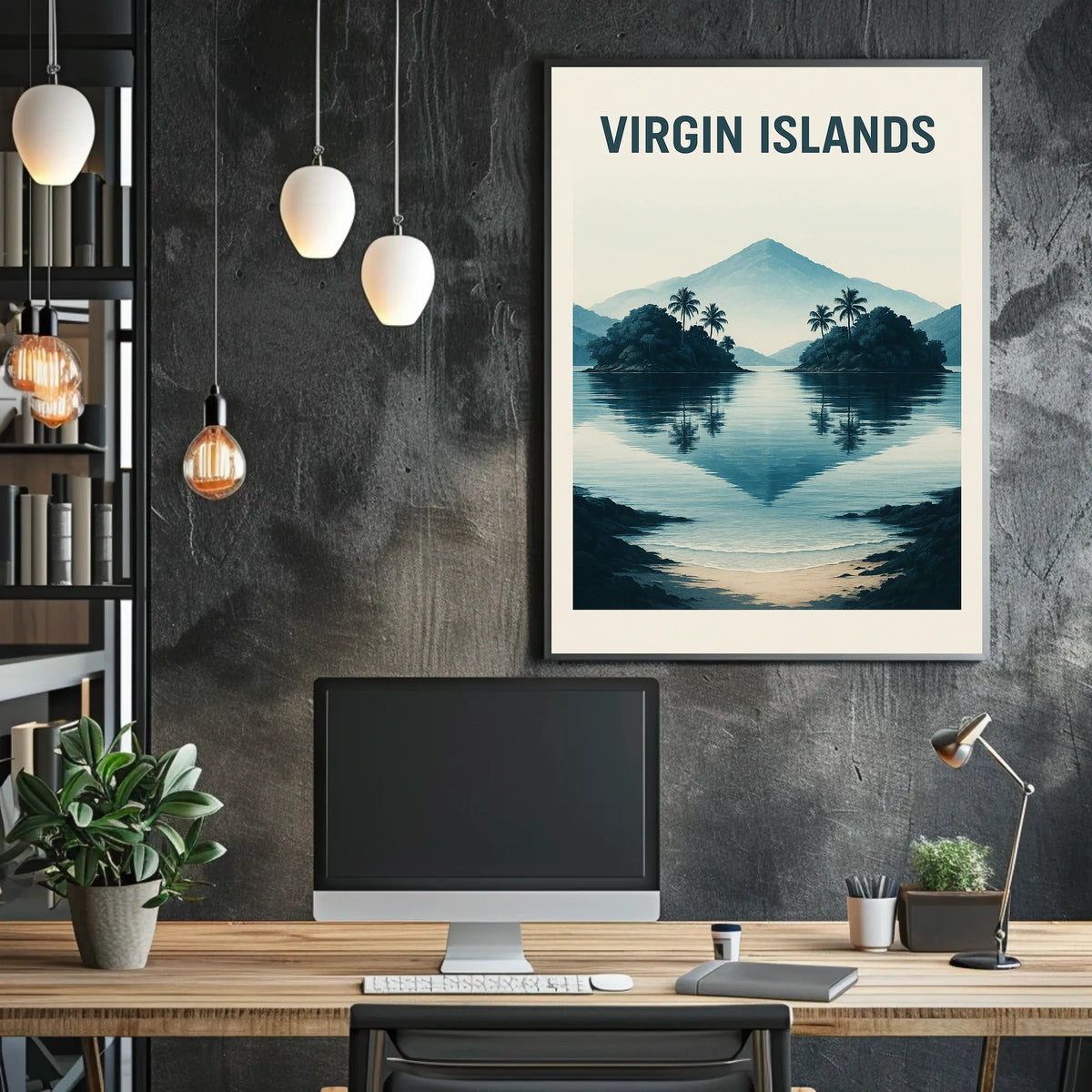 Tranquil Virgin Islands Poster
