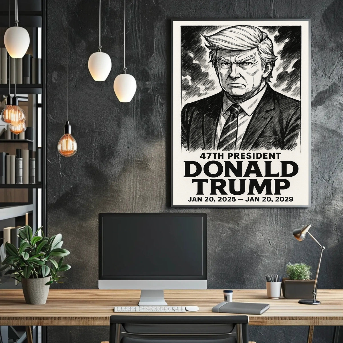 Donald Trump 47th President Poster