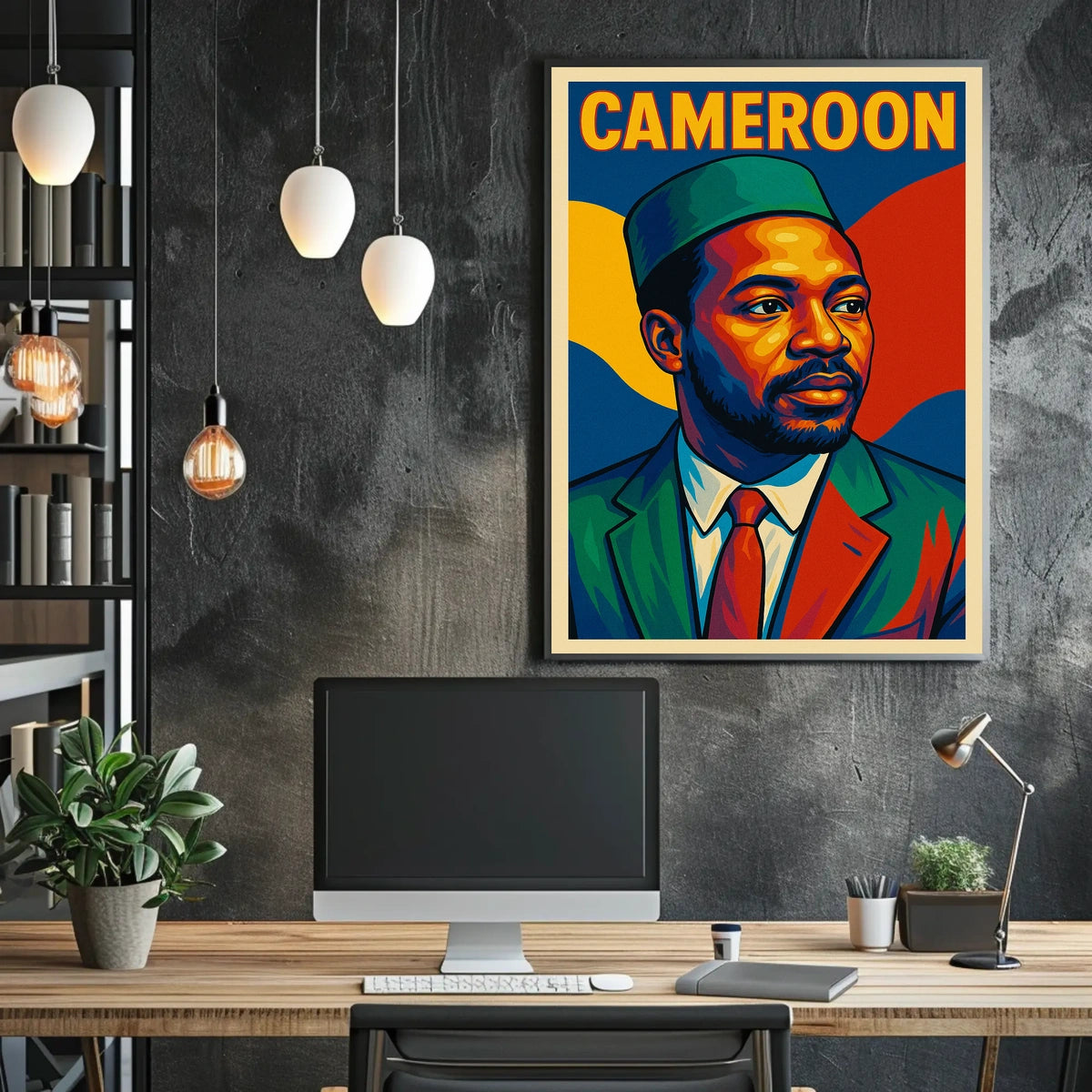 Cameroon Tribute Poster