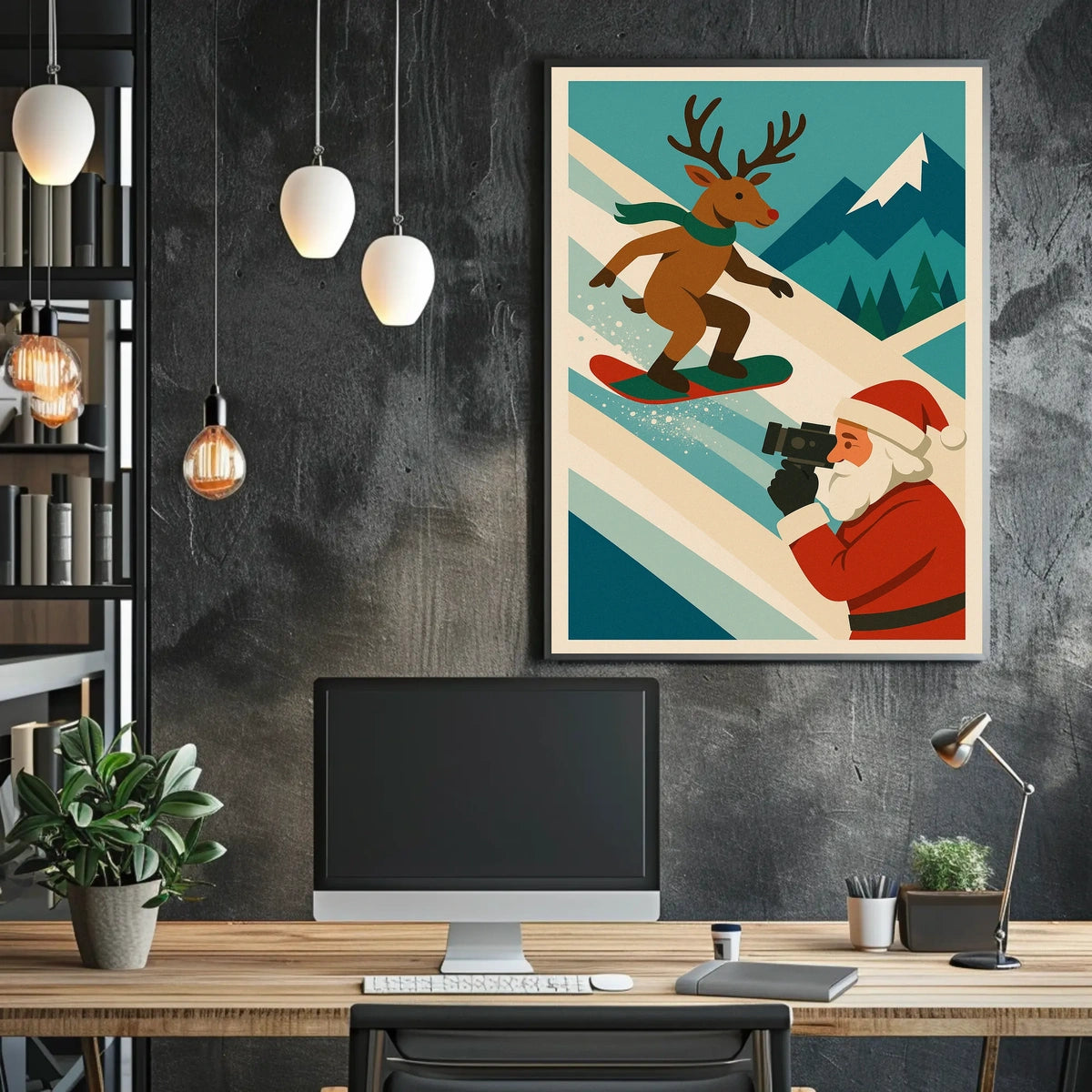 Santas Winter Adventure Poster