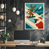 Santas Winter Adventure Poster