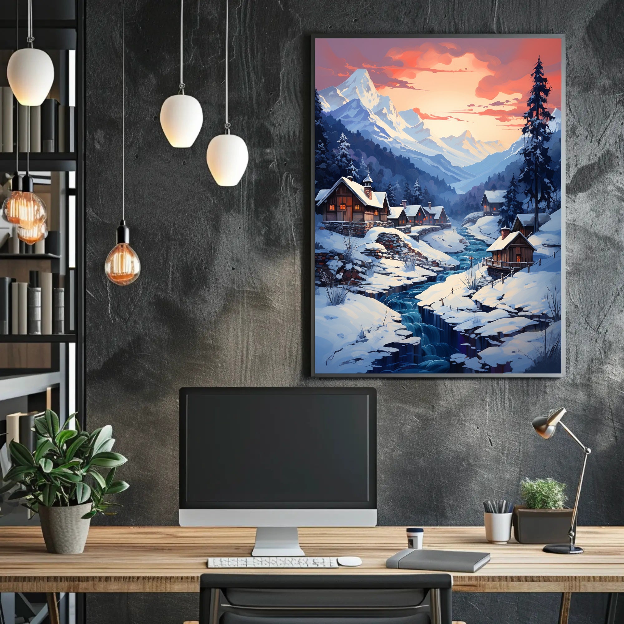 Winter Wonderland Retreat Poster