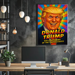 Donald Trump – 45th President Poster PosterGoat