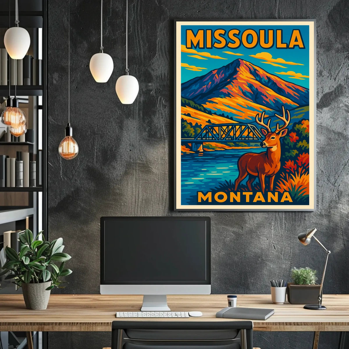 Missoula Montana Poster