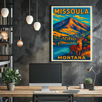 Missoula Montana Poster