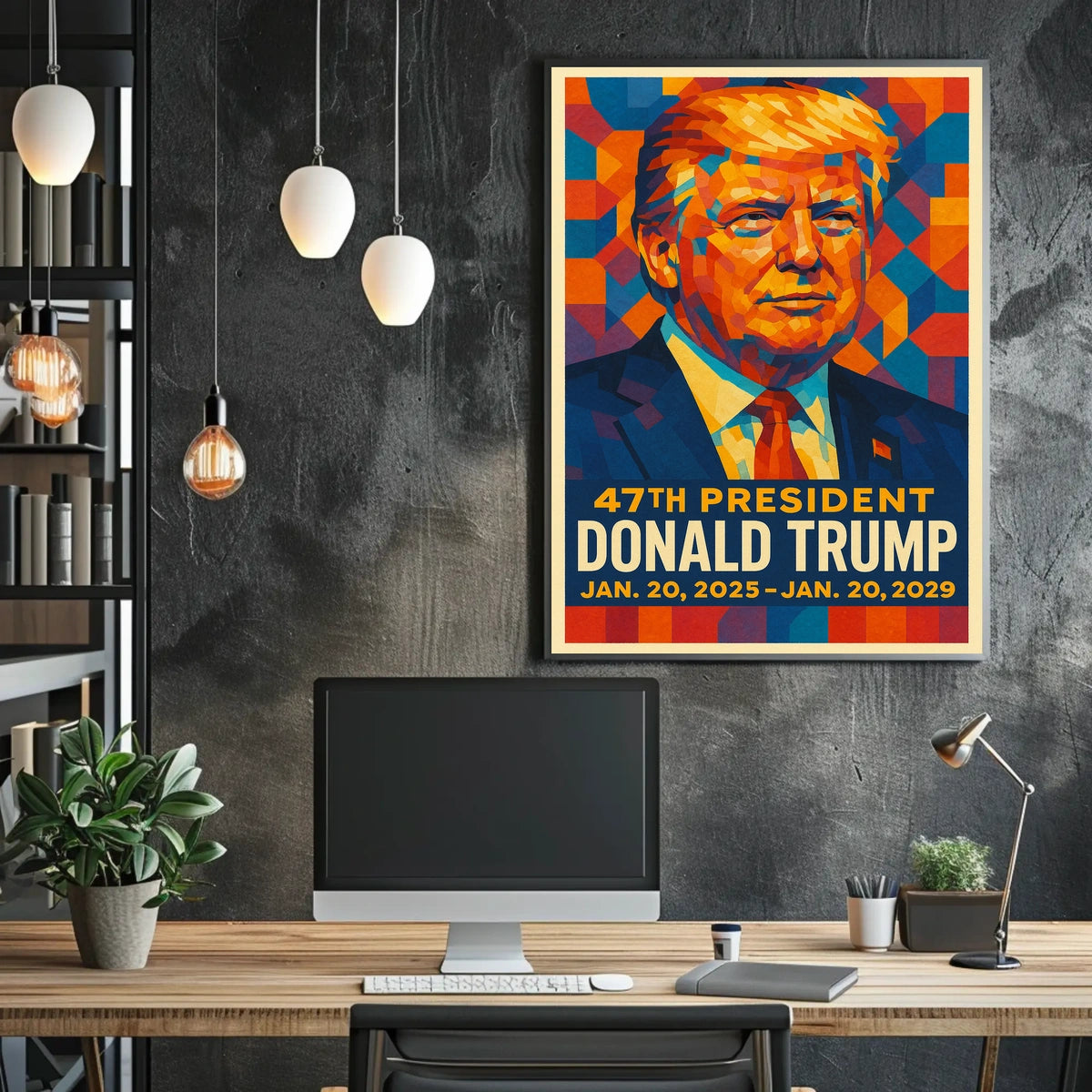 Donald Trump 47th President Poster
