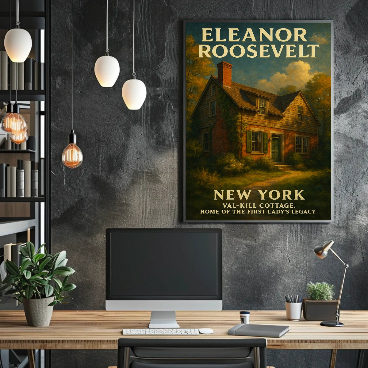 Eleanor Roosevelt Val-Kill Cottage Poster