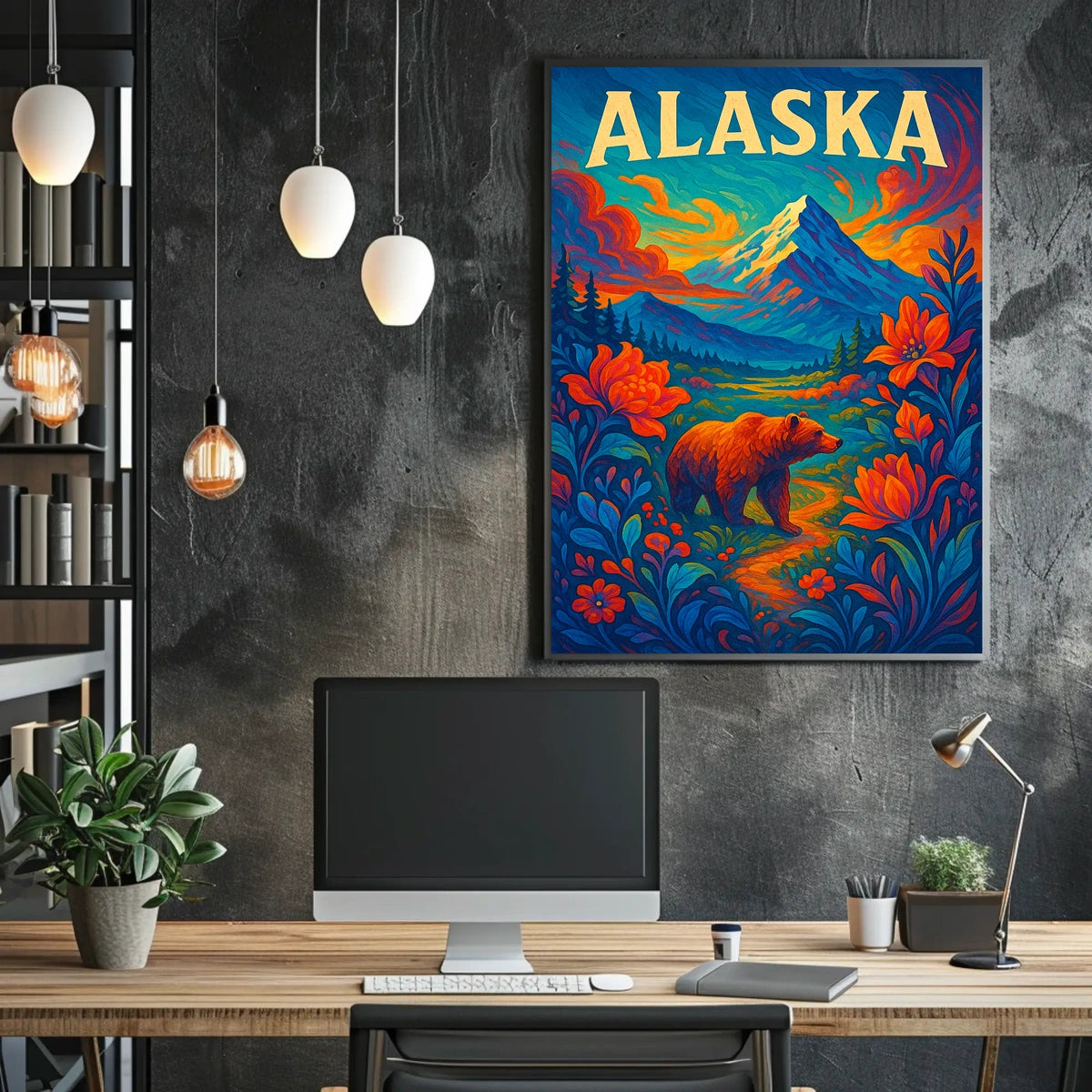 Majestic Alaska Poster
