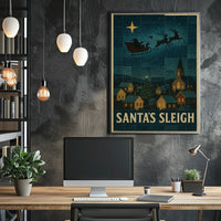 SantaS Sleigh Poster