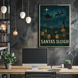 SantaS Sleigh Poster