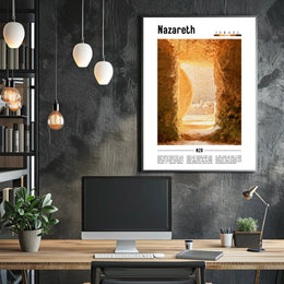 Nazareth Pilgrimage Cultural Heritage Poster PosterGoat