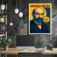 Georges Méliès Cinematic Pioneer Poster