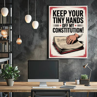 Protect the Constitution Political Propaganda Poster