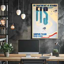 Fis Ski Championships 1939 Zakopane, Poster