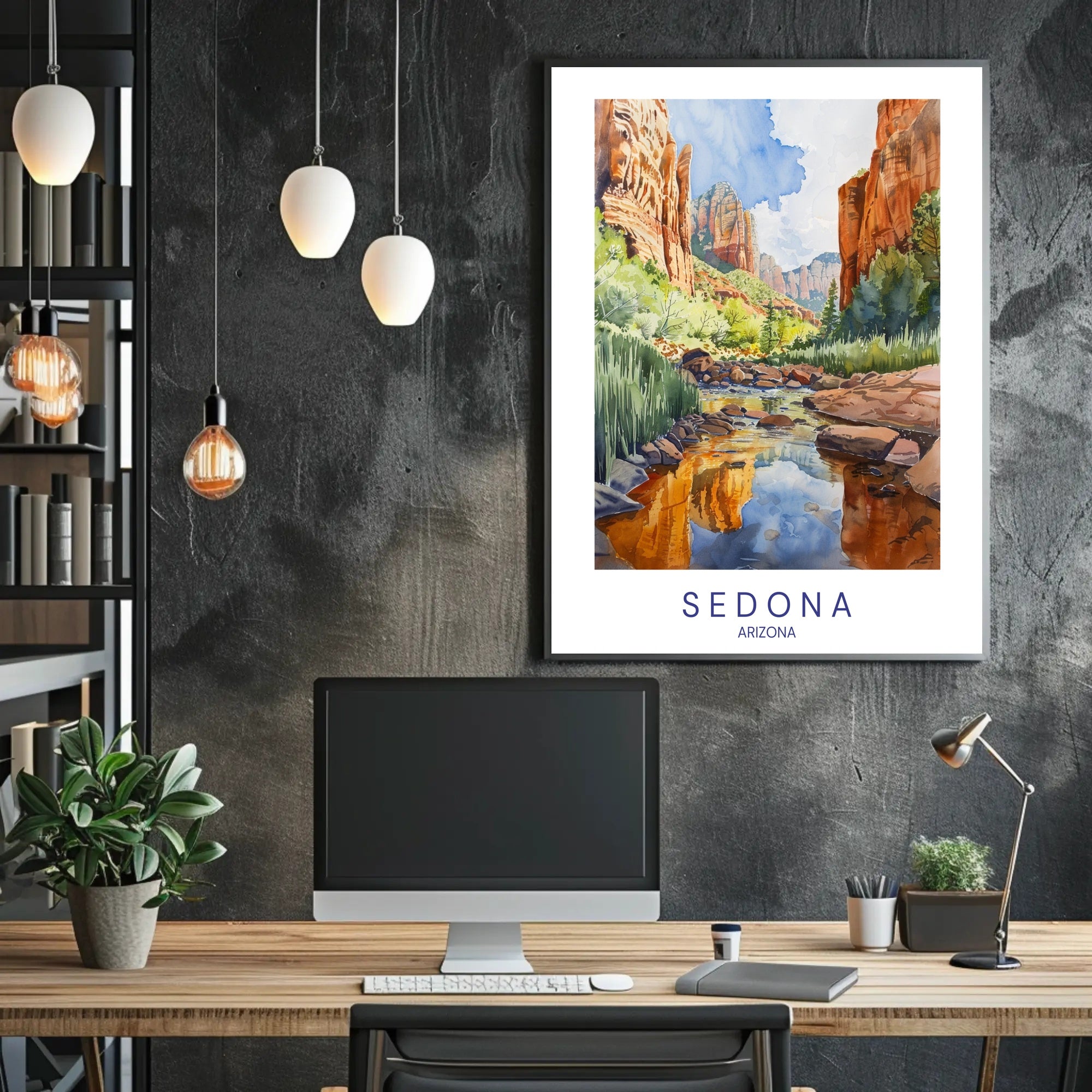 Serene Sedona Poster PosterGoat
