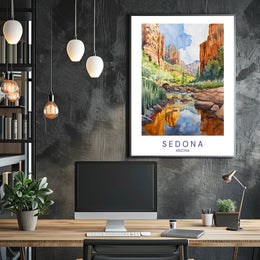 Serene Sedona Poster PosterGoat