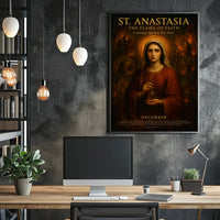 St. Anastasia: The Flame of Faith Cultural Poster PosterGoat