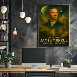 James Monroe 5Th President Poster