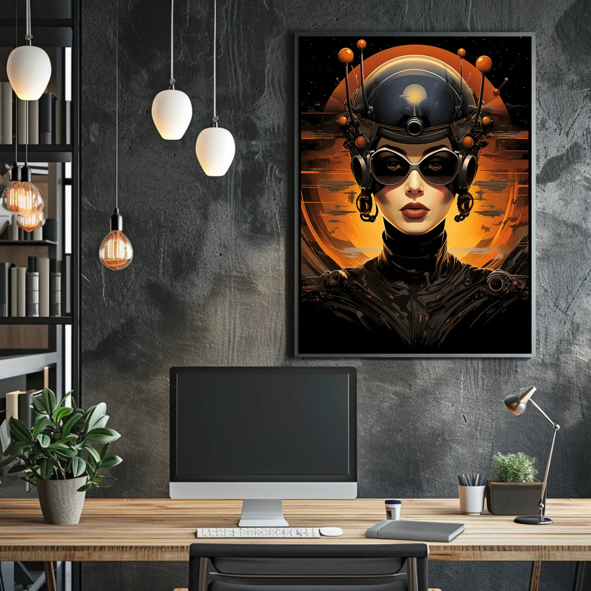 Futuristic Visionary Poster