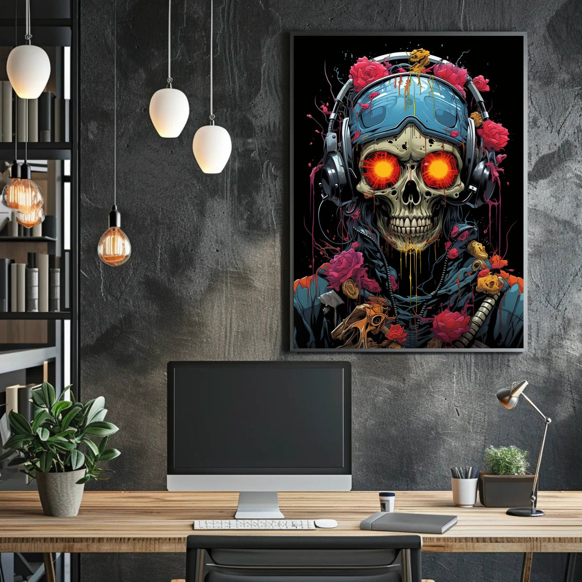 Skull Symphony Poster