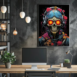 Skull Symphony Poster