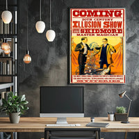 Magic Show Poster: Vintage-Style Theater Advertising