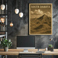 South Dakota Landscapes Timeless Poster