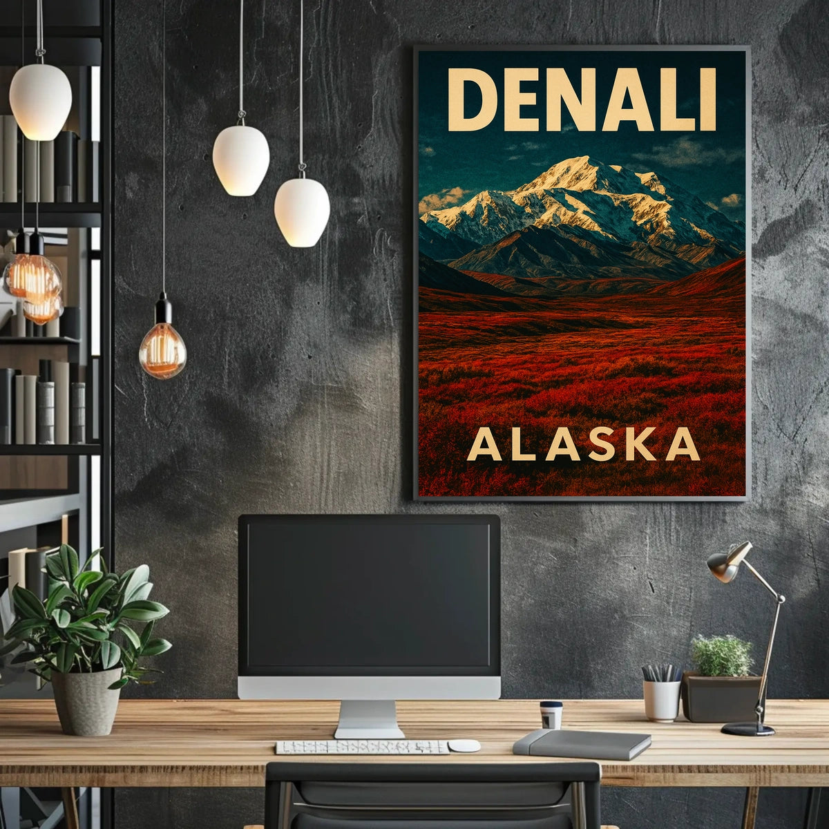 Denali Alaskas Majestic Peak Poster