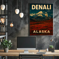 Denali Alaskas Majestic Peak Poster