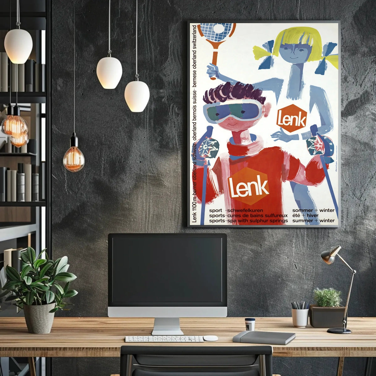 Lenk Sport And Spa Destination Poster