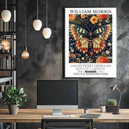 The Artistry of 19th Century Cotton Prints Exhibition Poster