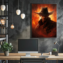 The Lone Gunslinger Poster