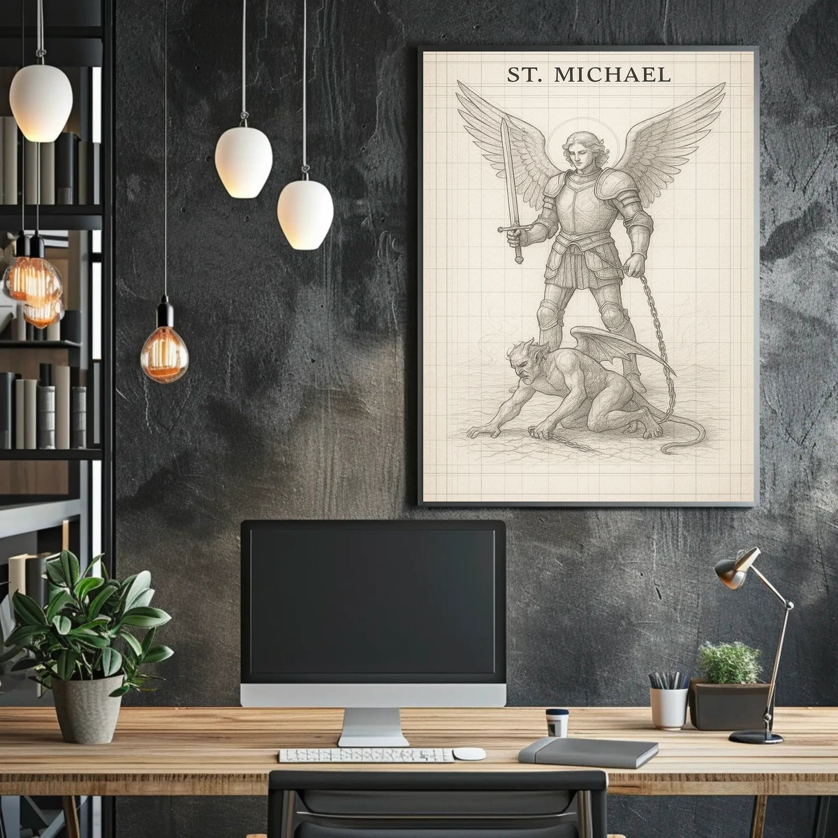 St. Michael The Archangel Poster