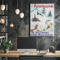 Vintage Hunting in Romania: Cultural or Heritage Poster PosterGoat