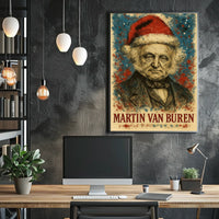 Martin Van Buren 8th President of the United States Christmas SeriesPoster