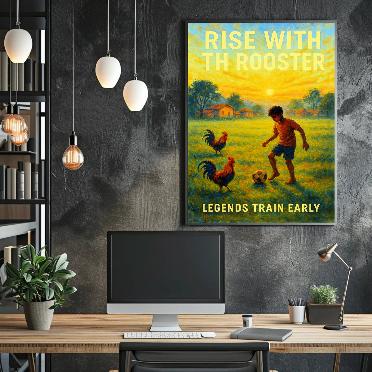 Rise with the Rooster Poster