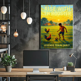 Rise with the Rooster Poster
