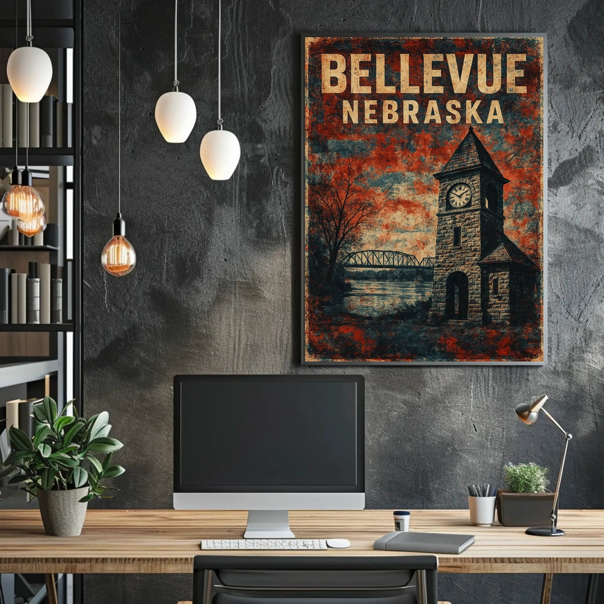Bellevue, Nebraska Poster
