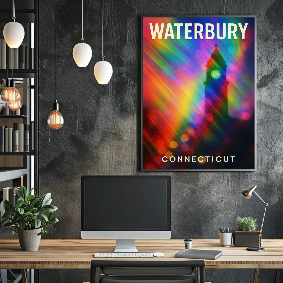 Waterbury, Connecticut Poster