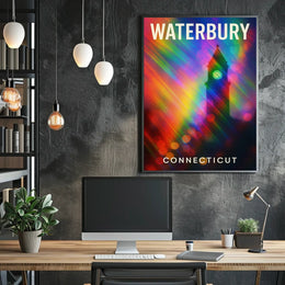 Waterbury, Connecticut Poster